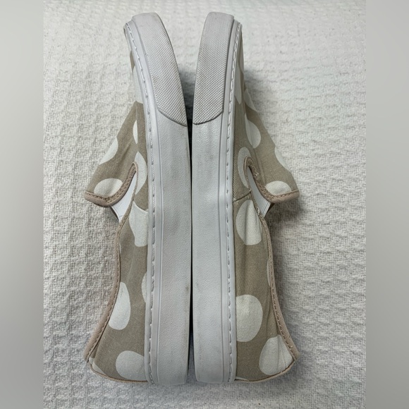 GAP Beige and White Polka Dot Sneakers - Picture 4 of 8